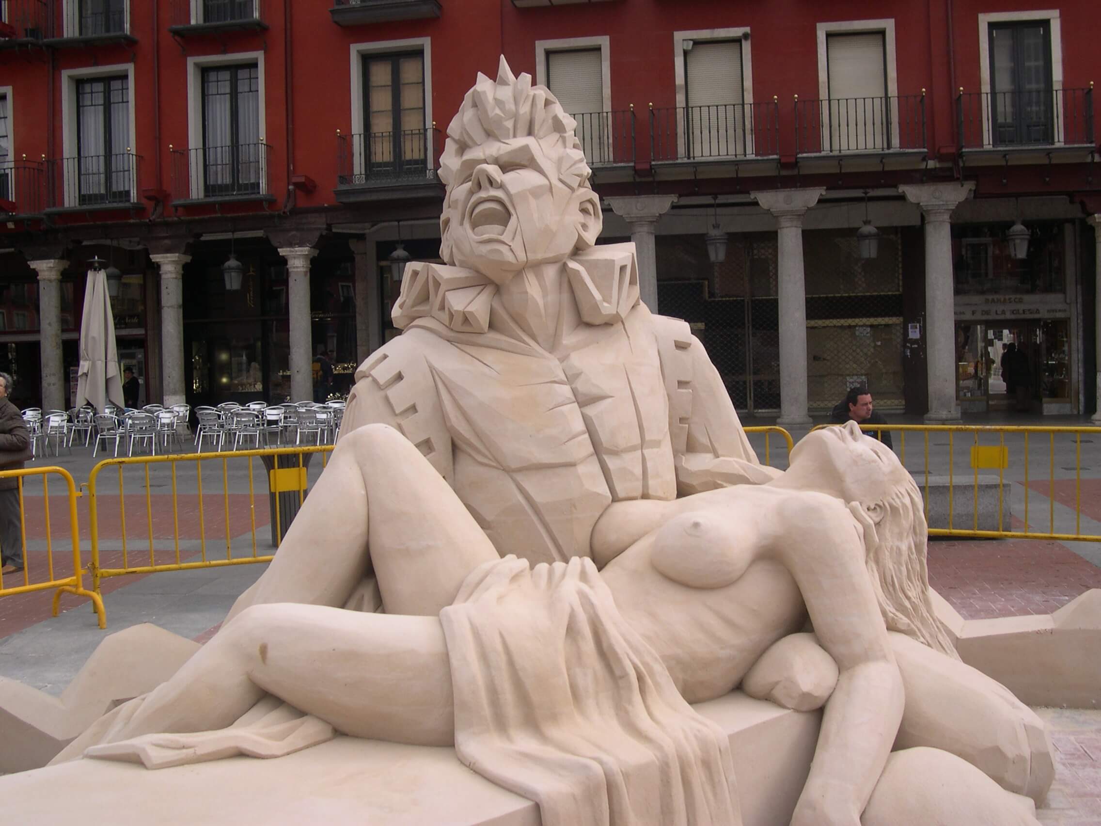 Sand Sculpture in Spain