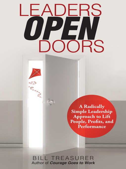 Bill's New Book, "Leaders Open Doors" 